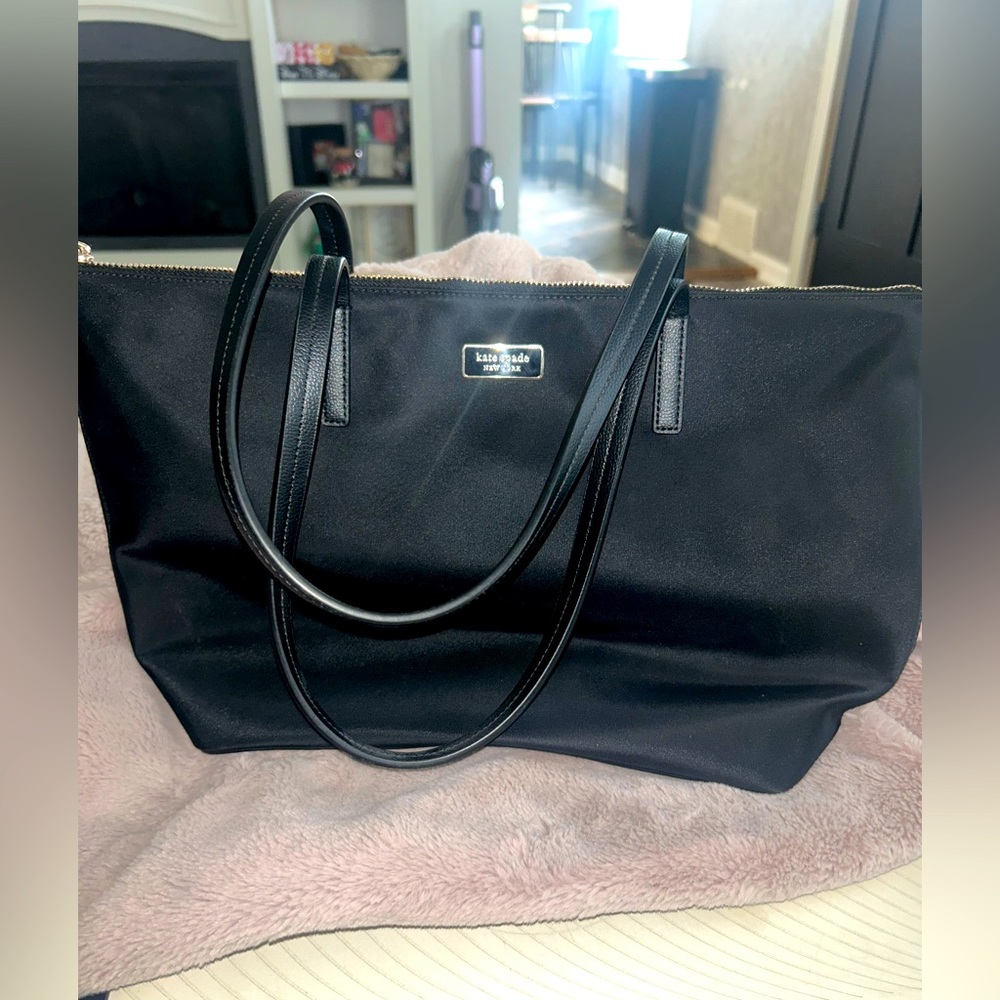 Never Used, Kate Spade Black Nylon Tote